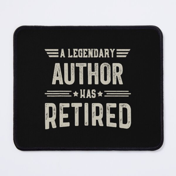 Item preview, The Legendary author Has Retired T Shirt, author Retirement Party Gift, Legend, Retiring Birthday Christmas Gift designed and sold by xlnv.