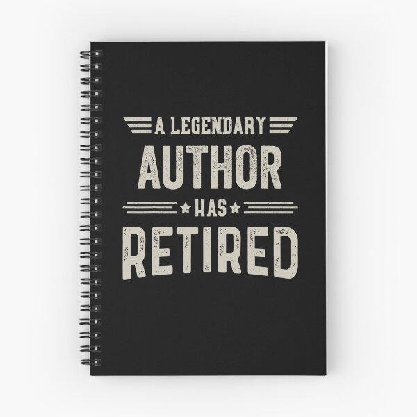 Item preview, The Legendary author Has Retired T Shirt, author Retirement Party Gift, Legend, Retiring Birthday Christmas Gift designed and sold by xlnv.