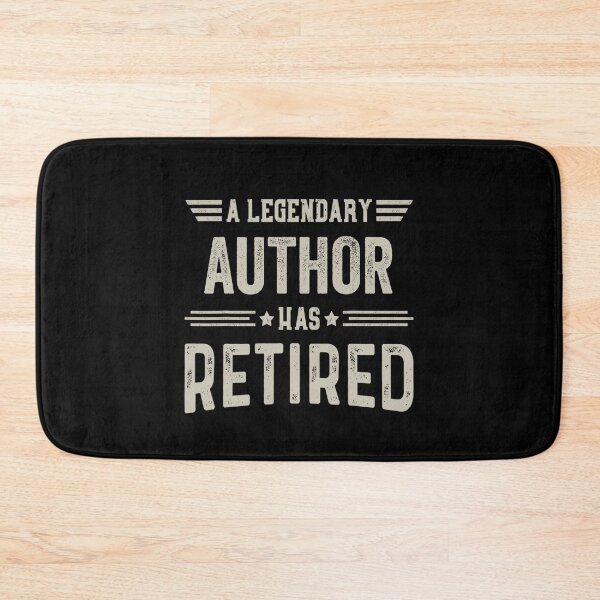 Item preview, The Legendary author Has Retired T Shirt, author Retirement Party Gift, Legend, Retiring Birthday Christmas Gift designed and sold by xlnv.