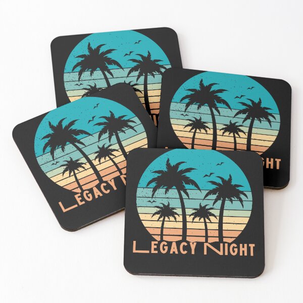 Item preview, Legacy Night - Vintage Tropical Sunset, Follow The Sun, Beach You To It designed and sold by Sun Sand & Sea Art.
