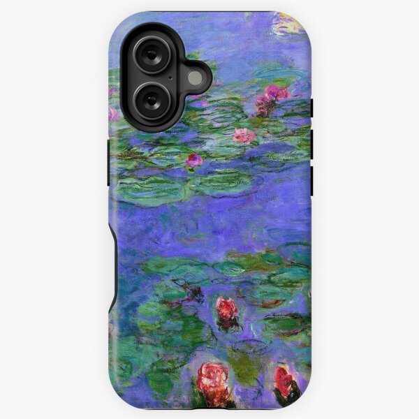 Item preview, 1914-1919 Water lilies, Red, oil on canvas. Claude Monet designed and sold by naturematters.