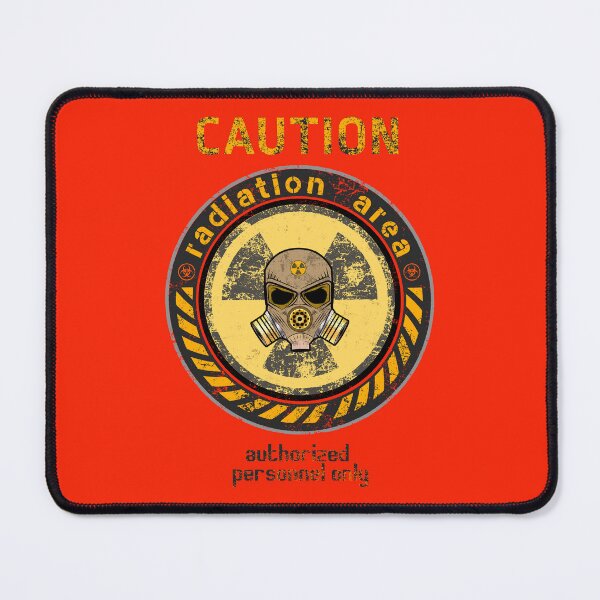Item preview, caution radiation area authorized personnel only designed and sold by Prof209.