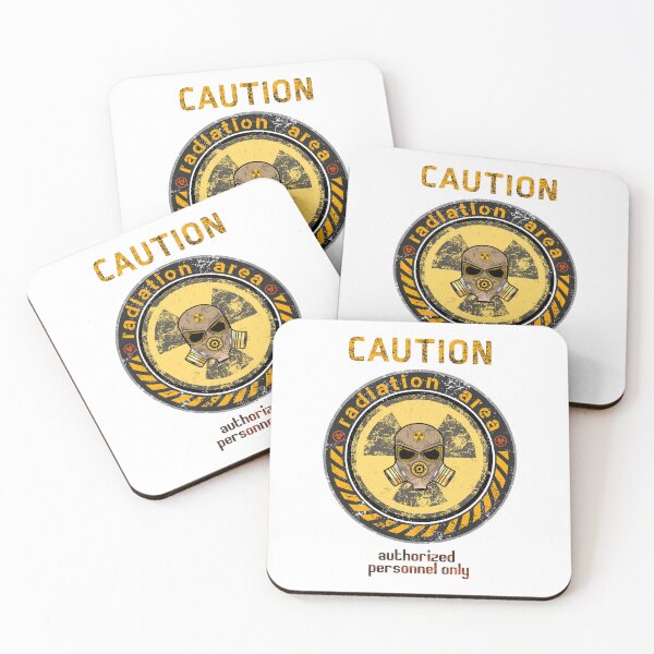 Item preview, caution radiation area authorized personnel only designed and sold by Prof209.
