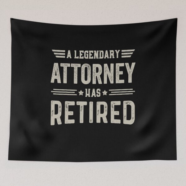 Item preview, The Legendary attorney Has Retired T Shirt, attorney Retirement Party Gift, Legend, Retiring Birthday Christmas Gift designed and sold by xlnv.