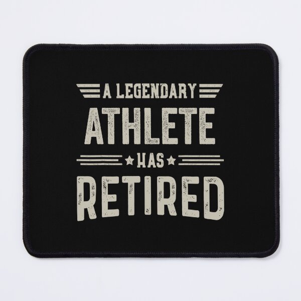 Item preview, The Legendary athlete Has Retired T Shirt, athlete Retirement Party Gift, Legend, Retiring Birthday Christmas Gift designed and sold by xlnv.