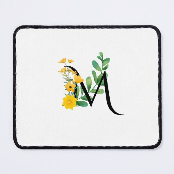Item preview, Floral M designed and sold by ThoughtfulyCute.