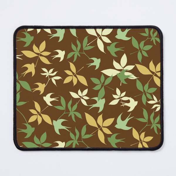Item preview, Sparrows and leaves, for birds lovers, sparrow bird lover - Aesthetic Pattern designed and sold by PattyTheGecko.