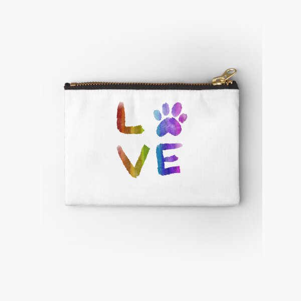 Item preview, Love Rainbow Paw Print  designed and sold by BohemianDesignz.