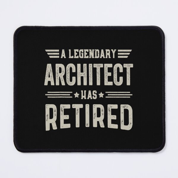 Item preview, The Legendary Architect Has Retired T Shirt, Architect Retirement Party Gift, Legend, Retiring Birthday Christmas Gift designed and sold by xlnv.