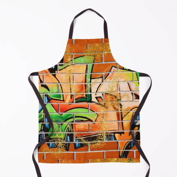Item preview, Cool Colorful Urban Graffiti with Faux Glitter designed and sold by silviaol.