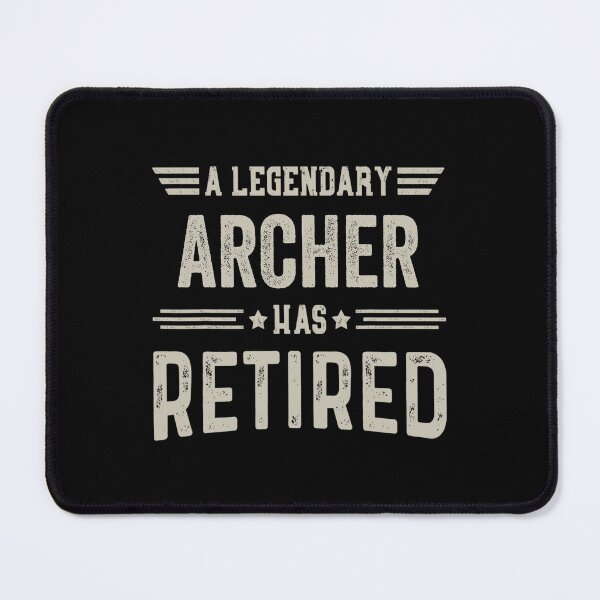 Item preview, The Legendary archer Has Retired T Shirt, archer Retirement Party Gift, Legend, Retiring Birthday Christmas Gift designed and sold by xlnv.