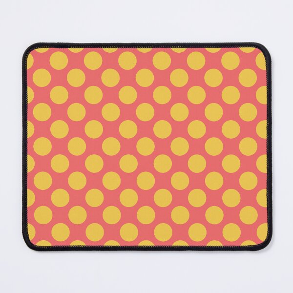 Item preview, Minimalistic polka dots pattern, vintage yellow polka dot pattern, dotted aesthetic, vintage pattern - Vintage Salmon designed and sold by PattyTheGecko.