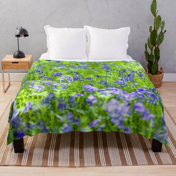 Item preview, Beautiful English Bluebell Meadow designed and sold by CyaniRose.