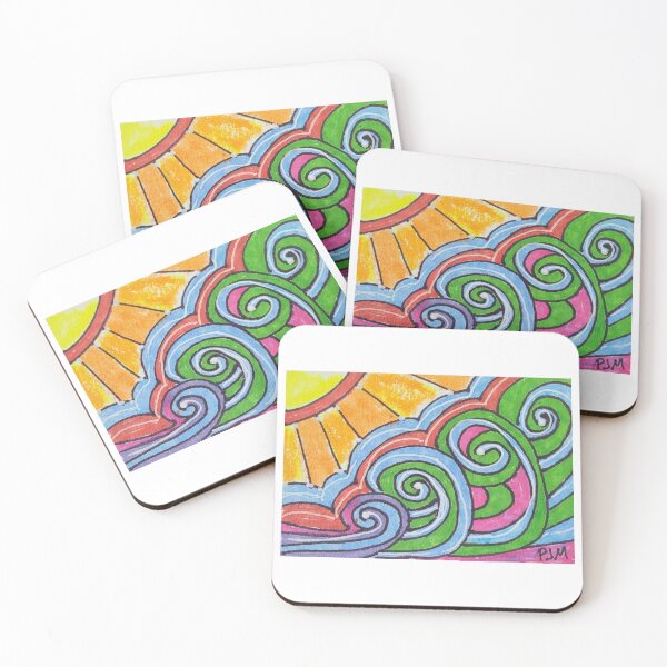Item preview, Waves and Sun designed and sold by PJMartinRedShop.