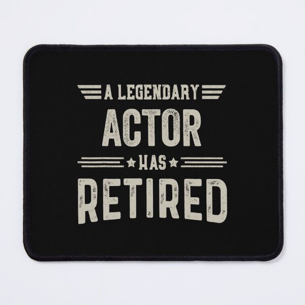 Item preview, The Legendary actor Has Retired T Shirt, actor Retirement Party Gift, Legend, Retiring Birthday Christmas Gift designed and sold by xlnv.