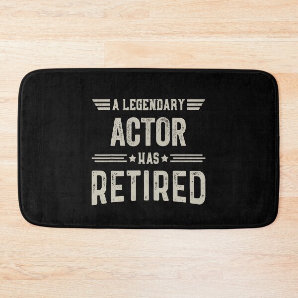 Item preview, The Legendary actor Has Retired T Shirt, actor Retirement Party Gift, Legend, Retiring Birthday Christmas Gift designed and sold by xlnv.