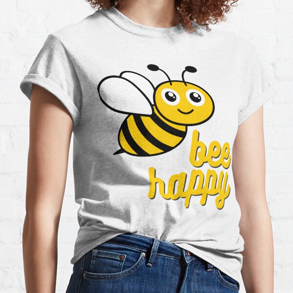 Bee Happy Inspirational T-Shirt- The Sox Box