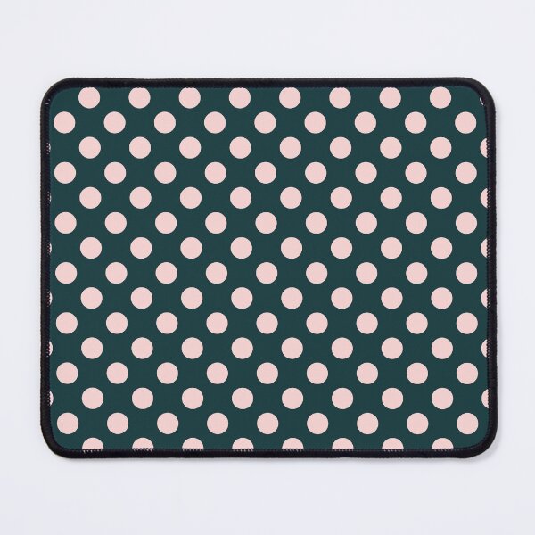 Item preview, Minimalistic polka dots pattern, vintage pink polka dot pattern, dotted aesthetic, vintage pattern - Vintage Dark Teal designed and sold by PattyTheGecko.