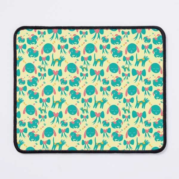 Item preview, Cute sleeping puppies, puppy pattern, doggy motif - Light Yellow designed and sold by PattyTheGecko.