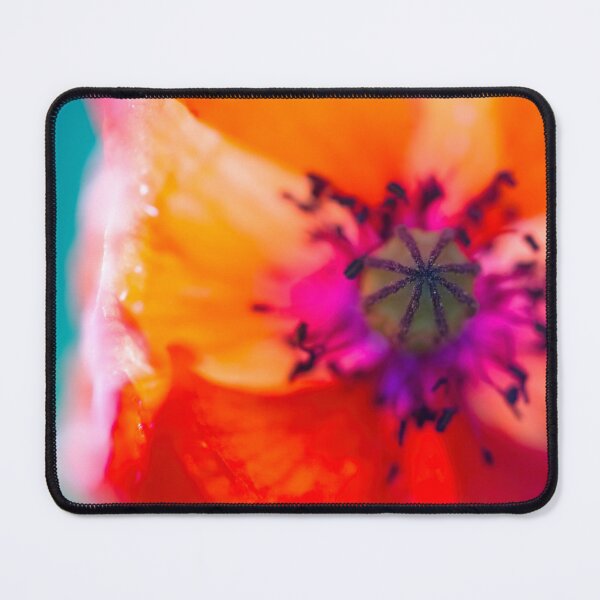 Item preview, Beautiful Poppy Macro in fire Orange Colours designed and sold by CyaniRose.