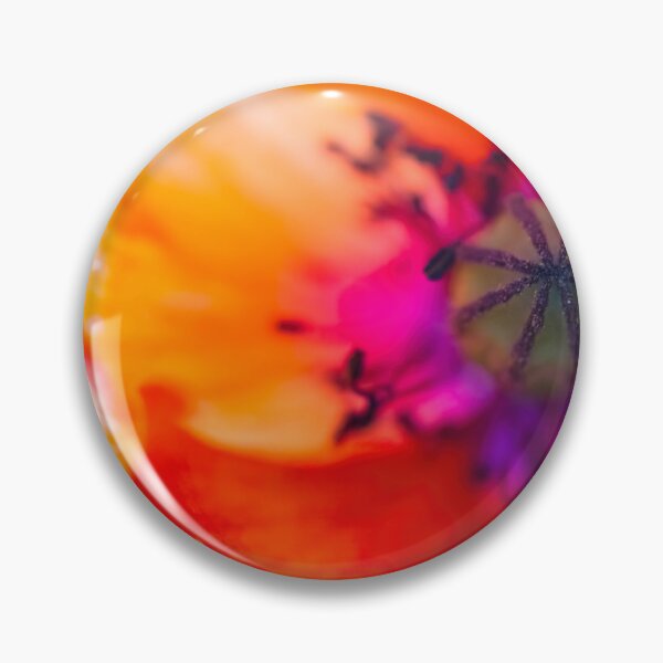 Item preview, Beautiful Poppy Macro in fire Orange Colours designed and sold by CyaniRose.
