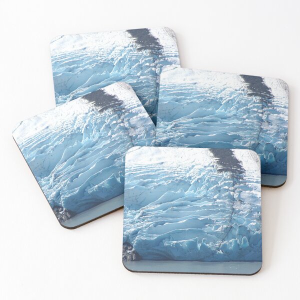 Item preview, Un glaciar que fluye hacia el agua en Alaska - WelshDesigns designed and sold by welshdesigns.