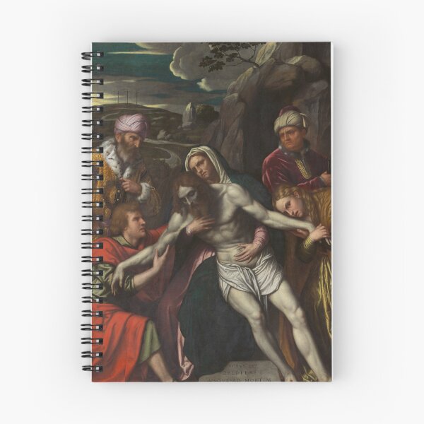 Item preview, The Entombment | Moretto da Brescia | 1554 Renaissance Jesus Christ Gospel Biblical Art designed and sold by CJET.
