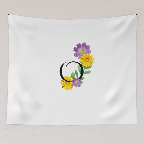 Item preview, Floral O designed and sold by ThoughtfulyCute.