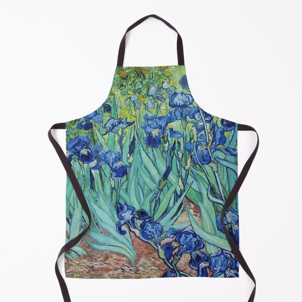 Item preview, Famous art, Iris,  by Vincent van Gogh. Vintage impressionism floral oil painting. designed and sold by naturematters.