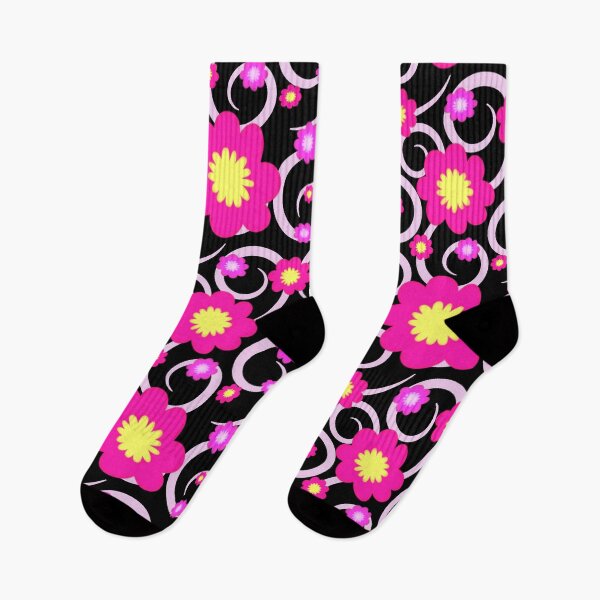 Item preview, Colorful pink, purple flowers; set of 18 flower stickers, coffee mugs, and many products designed and sold by mbuz90.