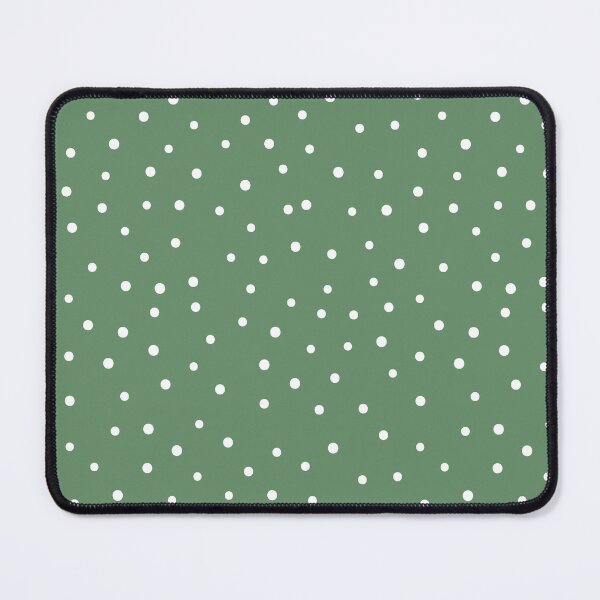 Item preview, Minimalistic Polka Dots Pattern, White Polka dot pattern, dotted aesthetic - Vintage Green designed and sold by PattyTheGecko.