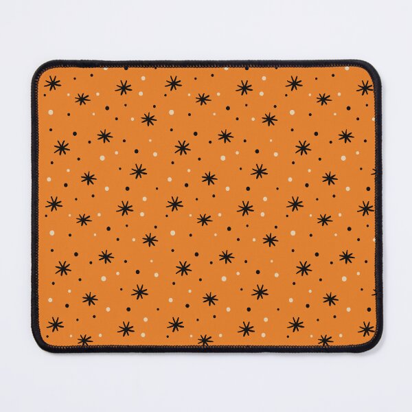 Item preview, Cute hand-drawn and doodly stars and dots pattern.  - Orange designed and sold by PattyTheGecko.