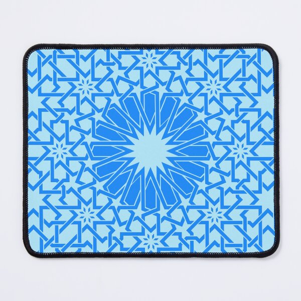 Item preview, Moroccan Star Pattern - Pale Blue Star designed and sold by kernowerno.