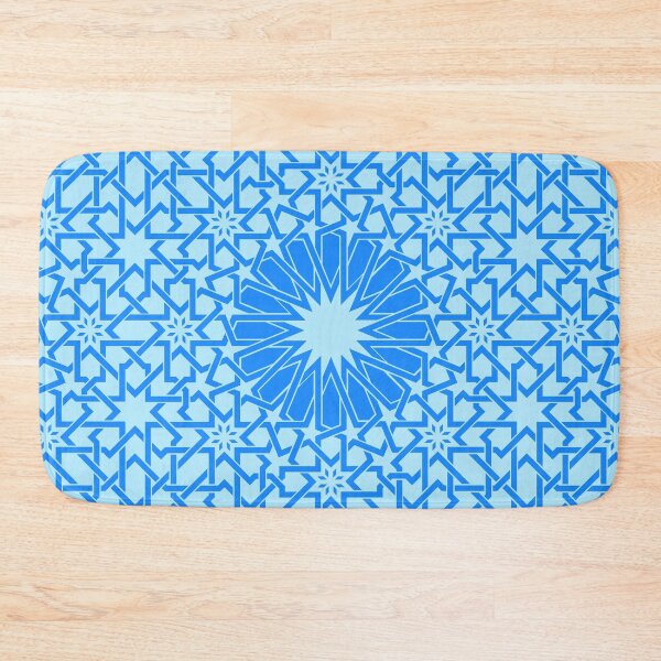 Item preview, Moroccan Star Pattern - Pale Blue Star designed and sold by kernowerno.