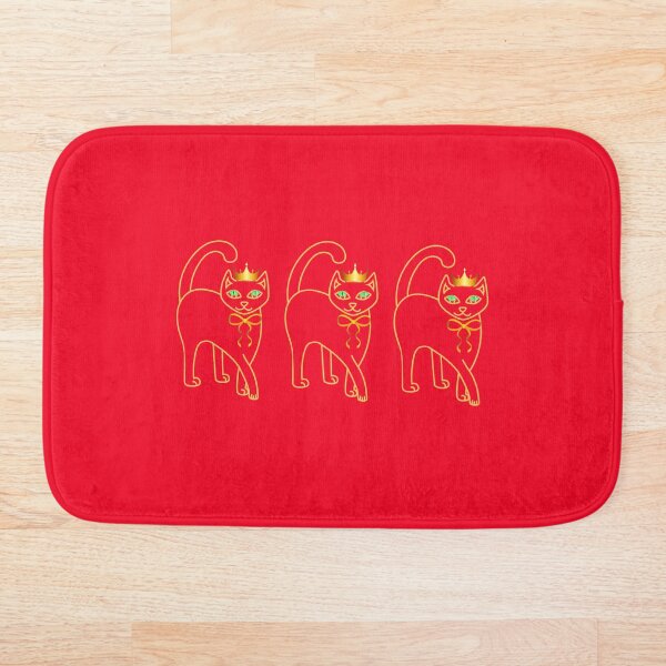 Item preview, Petra's Three Wise Golden Cats designed and sold by PetraKDesigns.