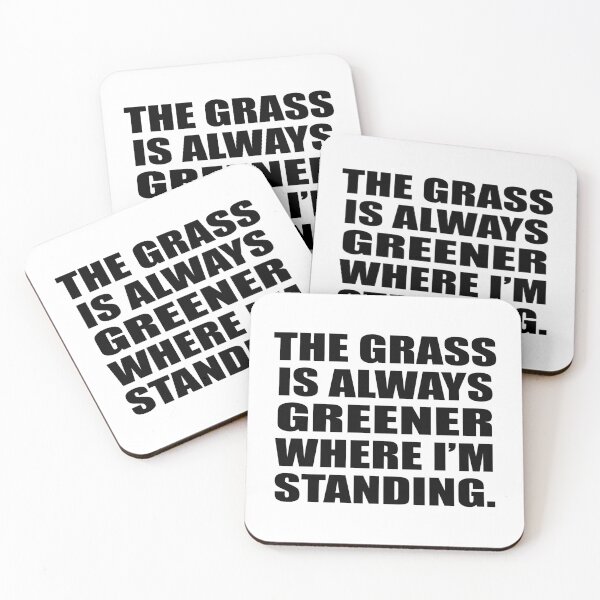 Item preview, The grass is always greener where I’m standing designed and sold by Colorfulandfun.