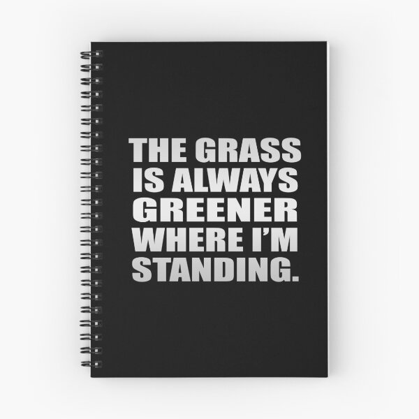 Item preview, The grass is always greener where I’m standing designed and sold by Colorfulandfun.