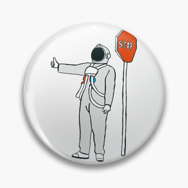 Item preview, Astronaut stop hand funny space astronaut cool  designed and sold by Tropical Blood.