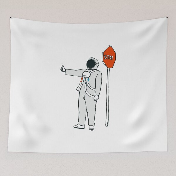 Item preview, Astronaut stop hand funny space astronaut cool  designed and sold by Tropical Blood.