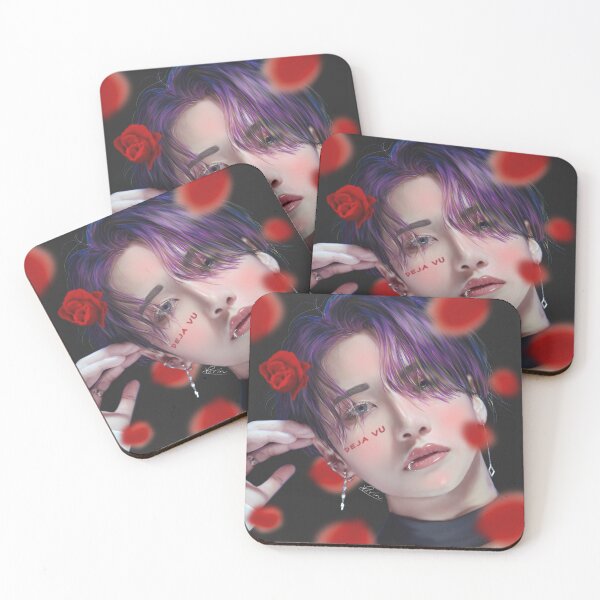 Item preview, Ateez Park Seonghwa Deja Vu Fanart designed and sold by Vorin Arts.