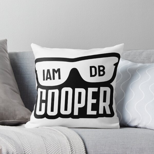 Item preview, I Am DB Cooper sticker designed and sold by bolkibox.