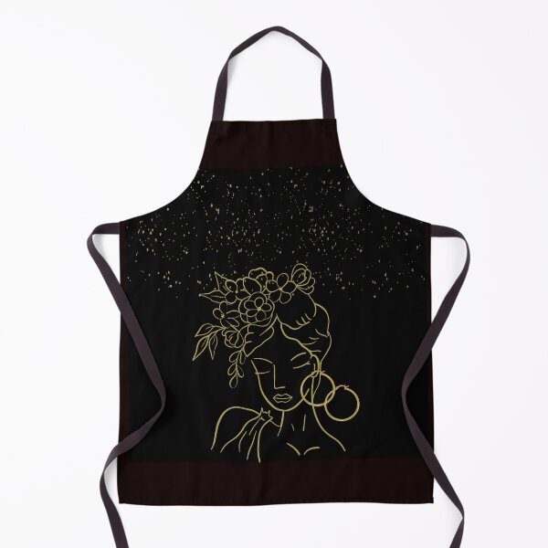 Item preview, Black and golden blooming girl designed and sold by Remde.