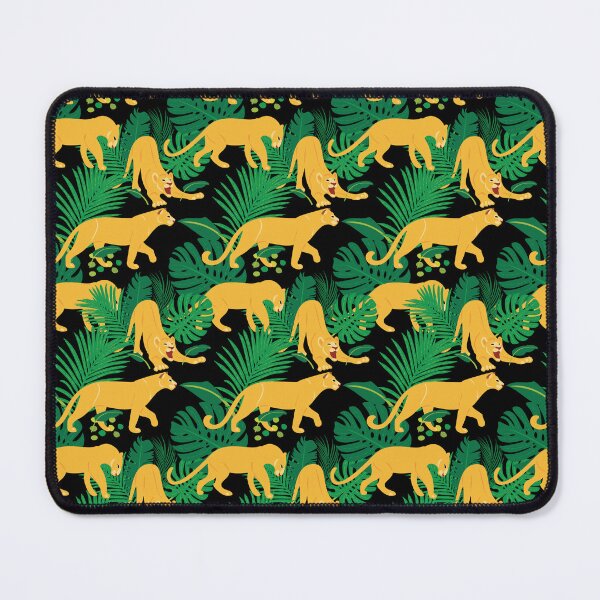 Item preview, Cute African Lioness in Jungle Pattern - Animal Motif - Black designed and sold by PattyTheGecko.