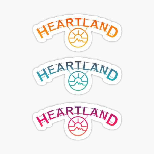 "Heartland Pack " Sticker for Sale by 65Artist | Redbubble