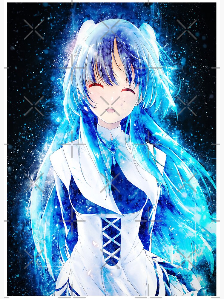 Chtholly Nota Seniorious Worldend Fine Art Anime | Art Board Print