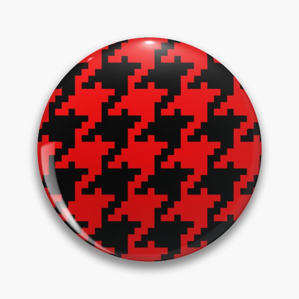 Item preview, Houndstooth Print Red  designed and sold by Hic21.