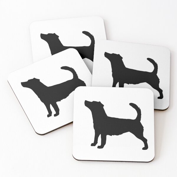 Item preview, Jack Russell terrier silhouette, simple Jack Russell design  designed and sold by Kaleikaydesign.
