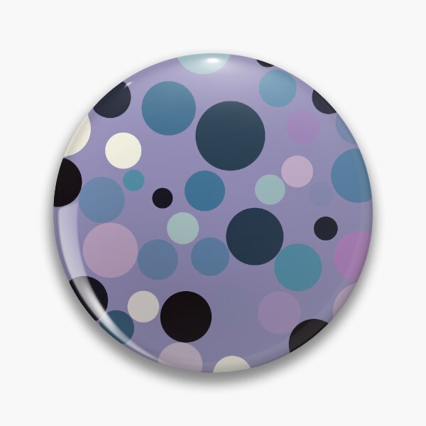 Item preview, Purple Blue and Black Dots designed and sold by Gingezel.