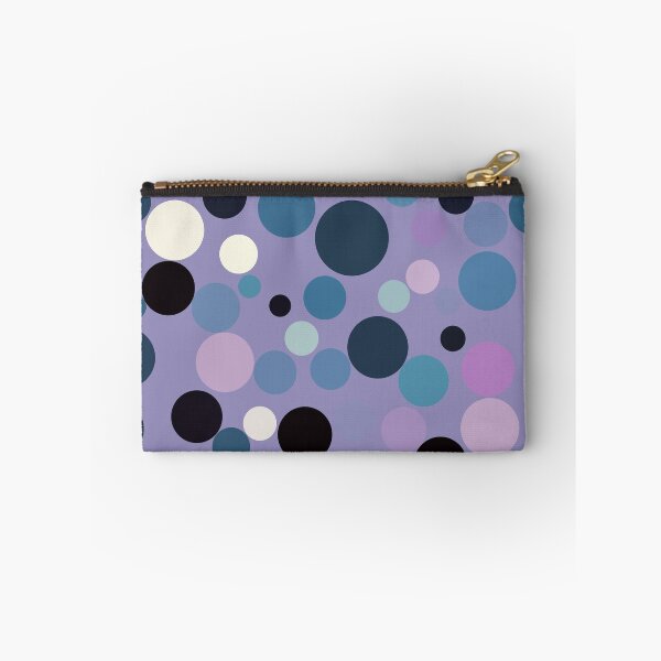 Item preview, Purple Blue and Black Dots designed and sold by Gingezel.