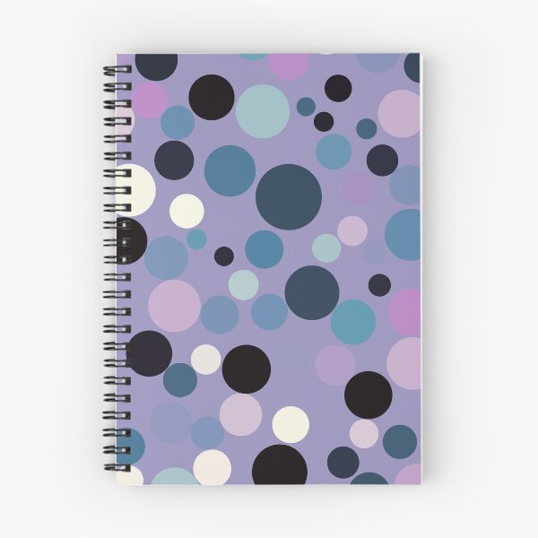 Item preview, Purple Blue and Black Dots designed and sold by Gingezel.